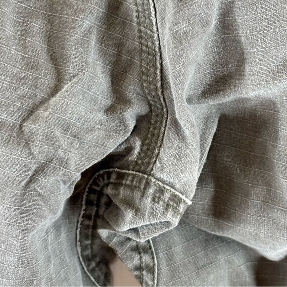 Carhartt 36/34 Green RipStop Double Knee Workout Pants - Picture 4 of 11